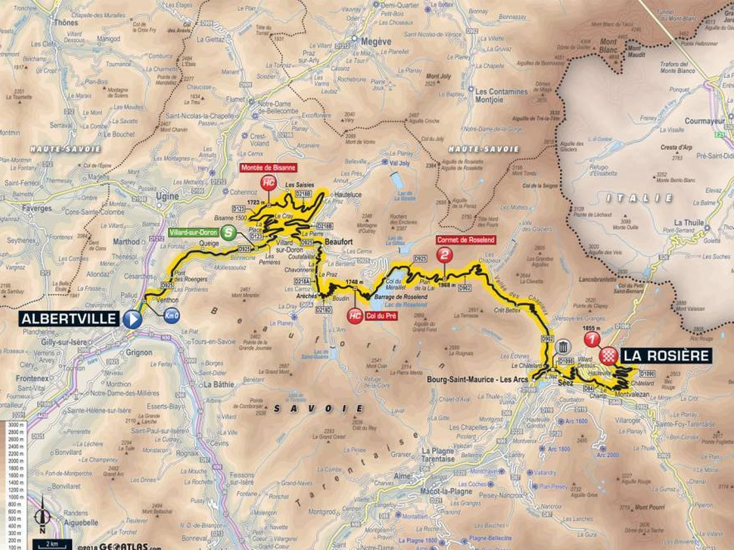 Recorrido de la undécima etapa | Tour de Francia 2018