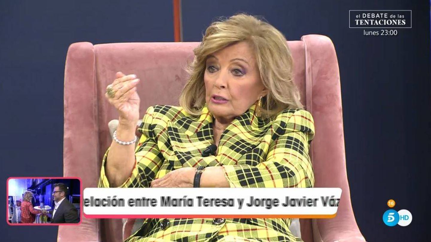 María Teresa Campos, en 'Viva la vida'. (Mediaset España)