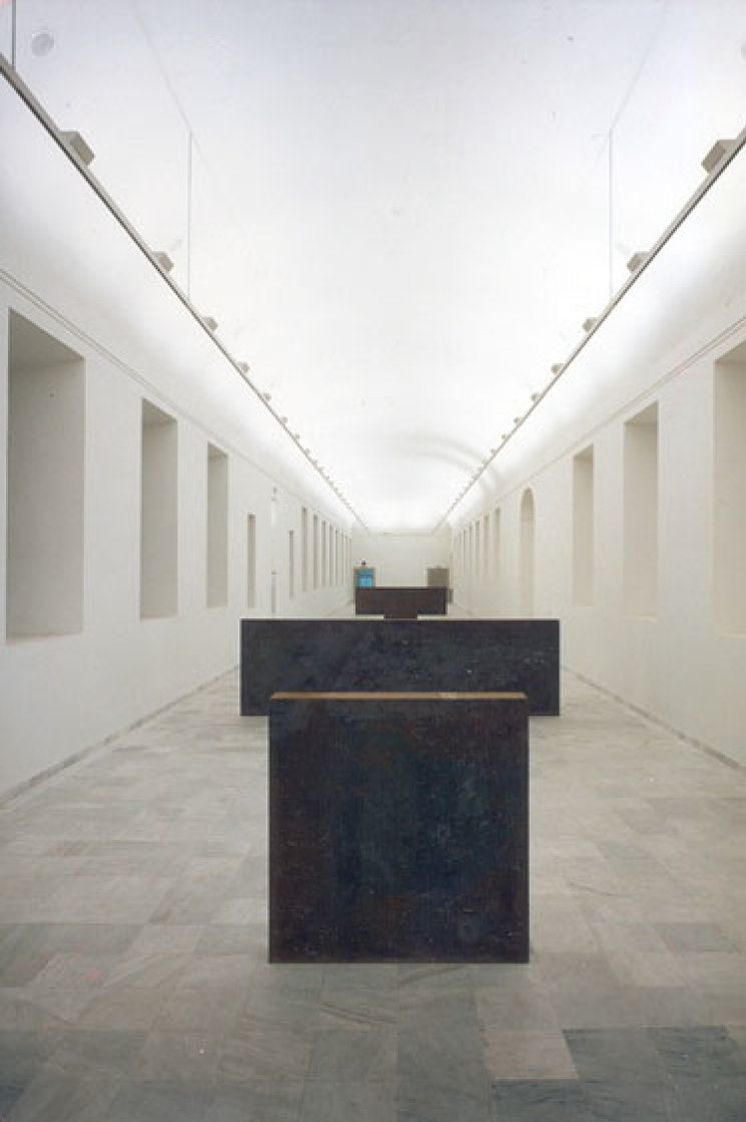 Foto: El Reina Sofía anuncia la desaparición de una escultura de Richard Serra de 38 toneladas