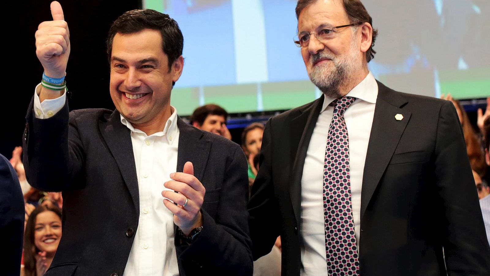 Foto: Juan Manuel Moreno Bonilla y Mariano Rajoy en una imagen de archivo (EFE)