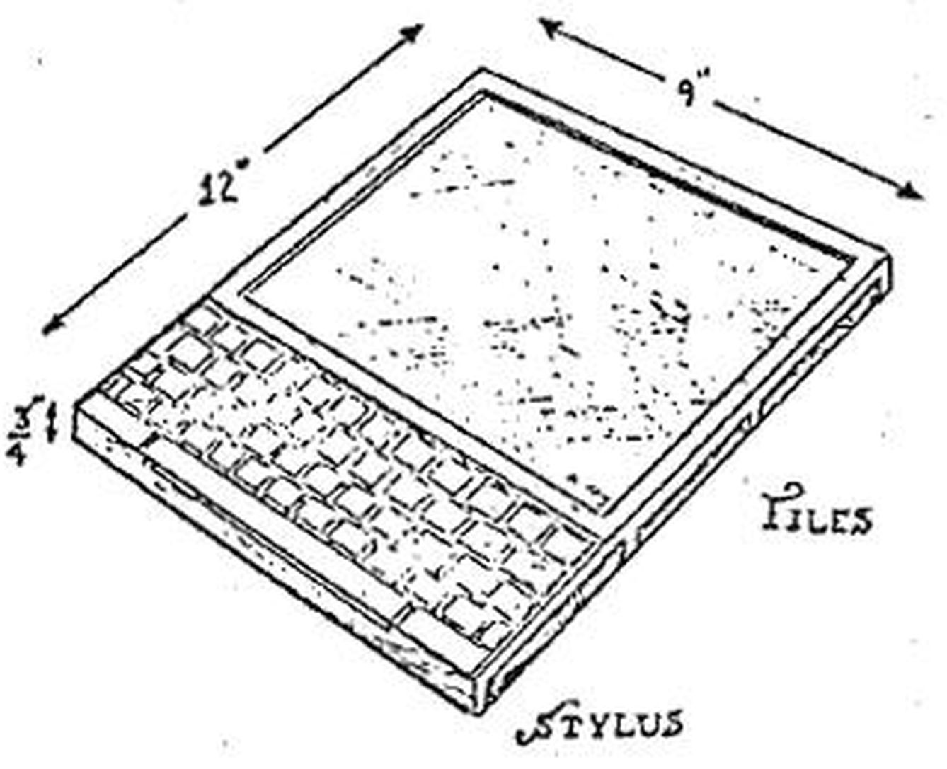 Dynabook, la 'tablet' que Alan Kay imaginó en 1972 (Wikimedia Commons)