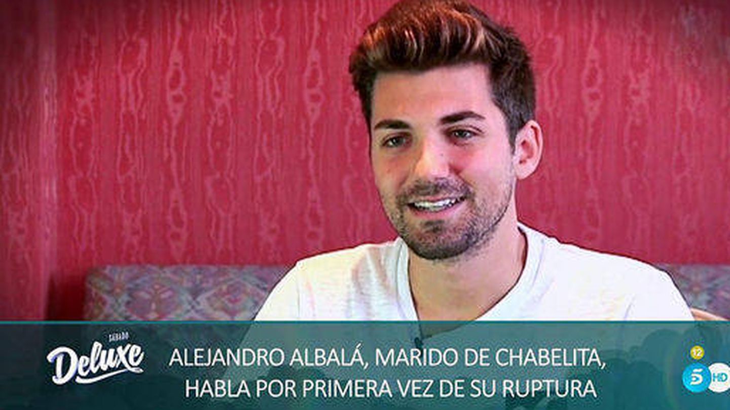 Alejandro Albalá durante su paso por 'Sábado Deluxe'.