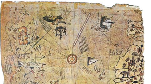 Nadie sabe explicar por qué existe este mapa: el misterio de Piri Reis