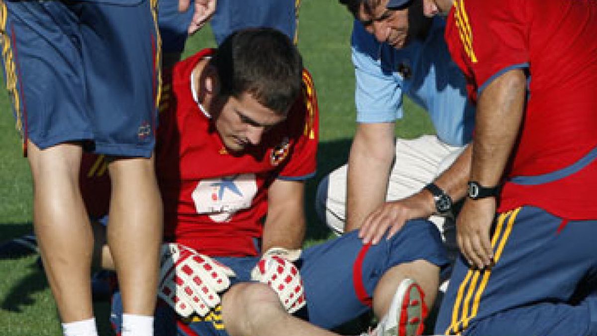 Palop sustituye al lesionado Iker Casillas