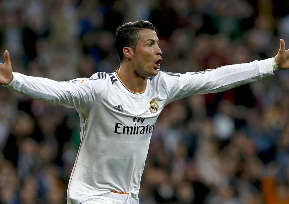 Foto: Cristiano Ronaldo celebra uno de los goles conseguidos esta temporada con el Real Madrid.
