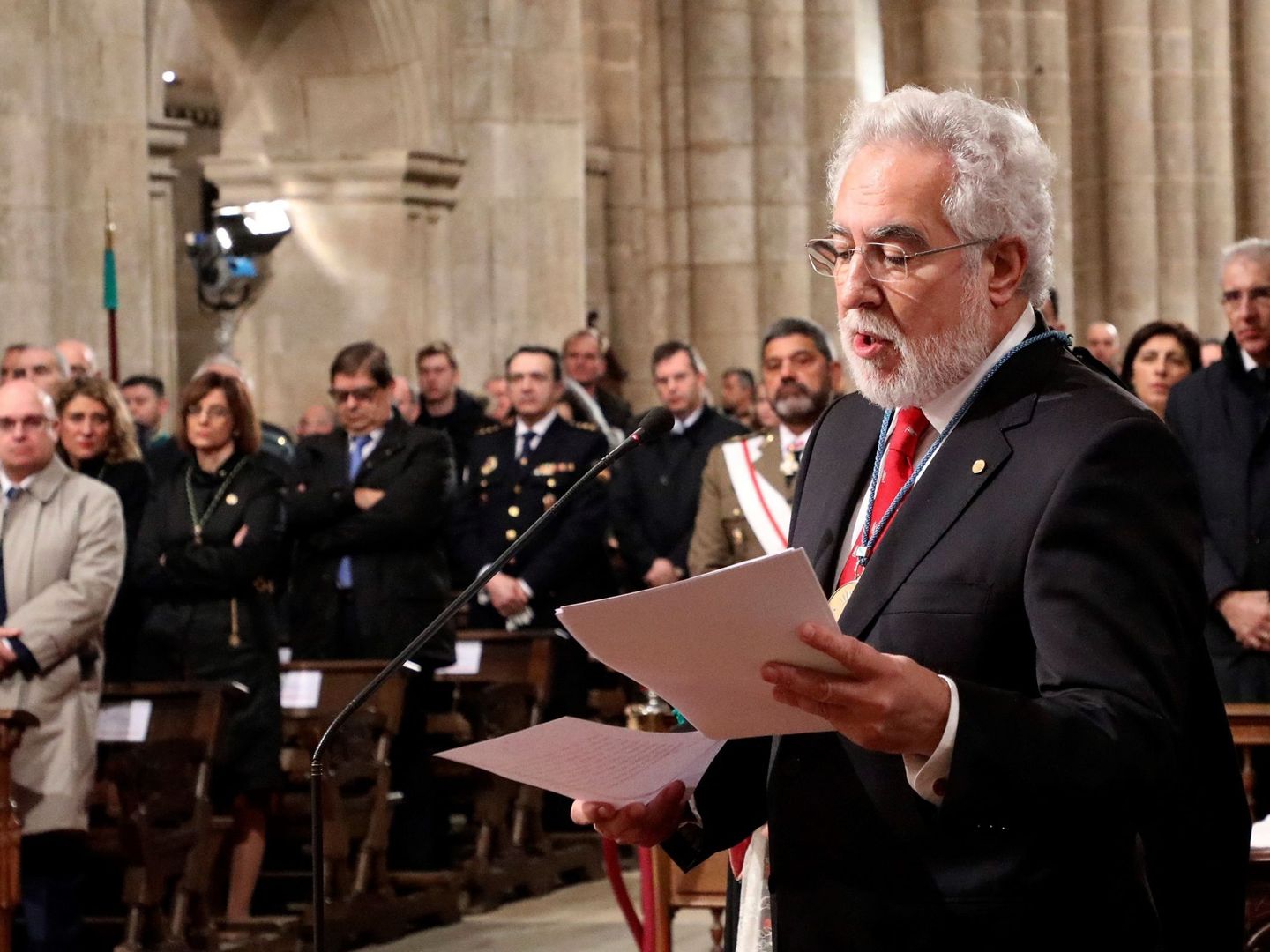El presidente del Parlamento de Galicia, Miguel Ángel Santalices. (EFE)