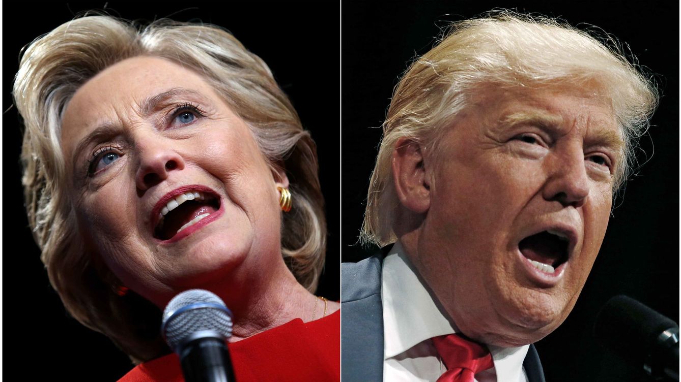 Foto: La candidata demócrata, Hillary Clinton, y su rival republicano, Donald Trump. (Reuters) 
