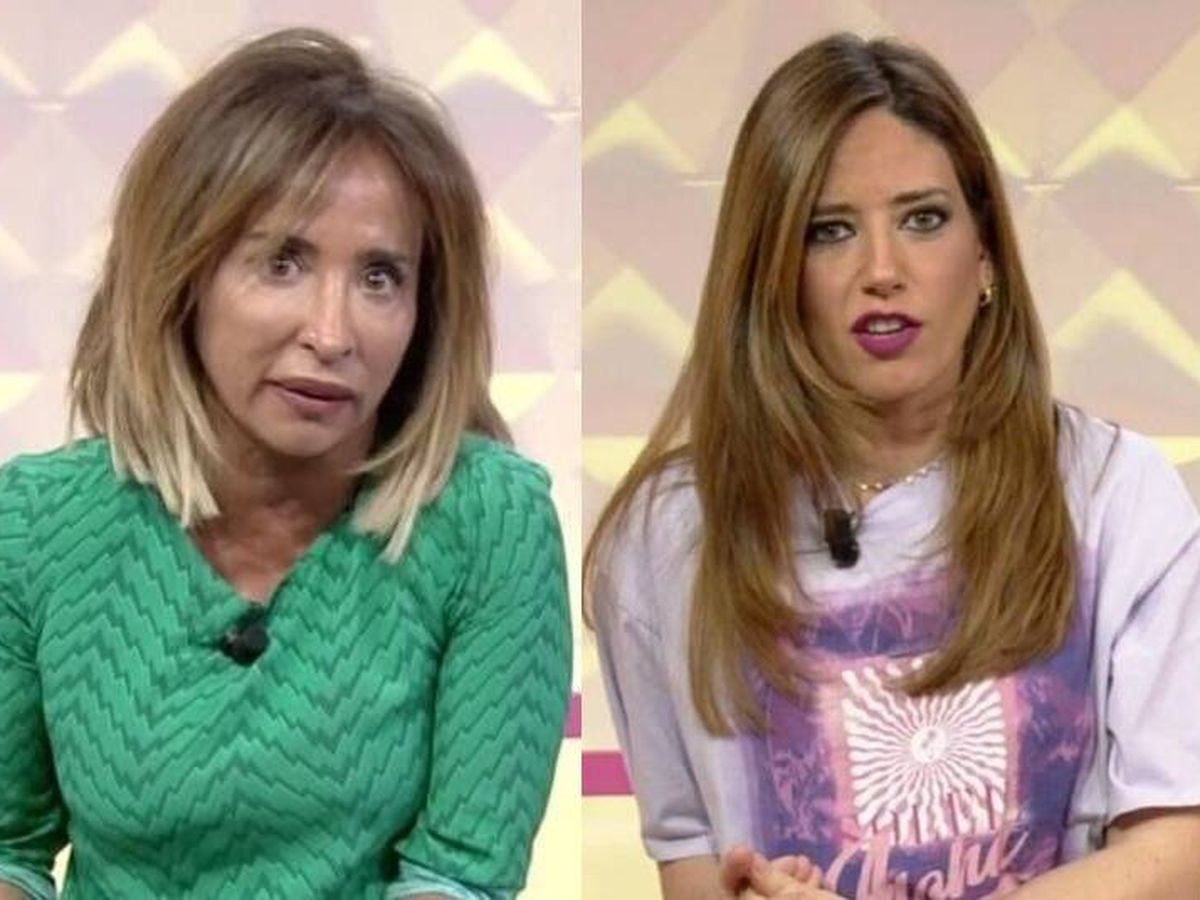 Foto: Las presentadoras María Patiño y Nuria Marín. (Mediaset)