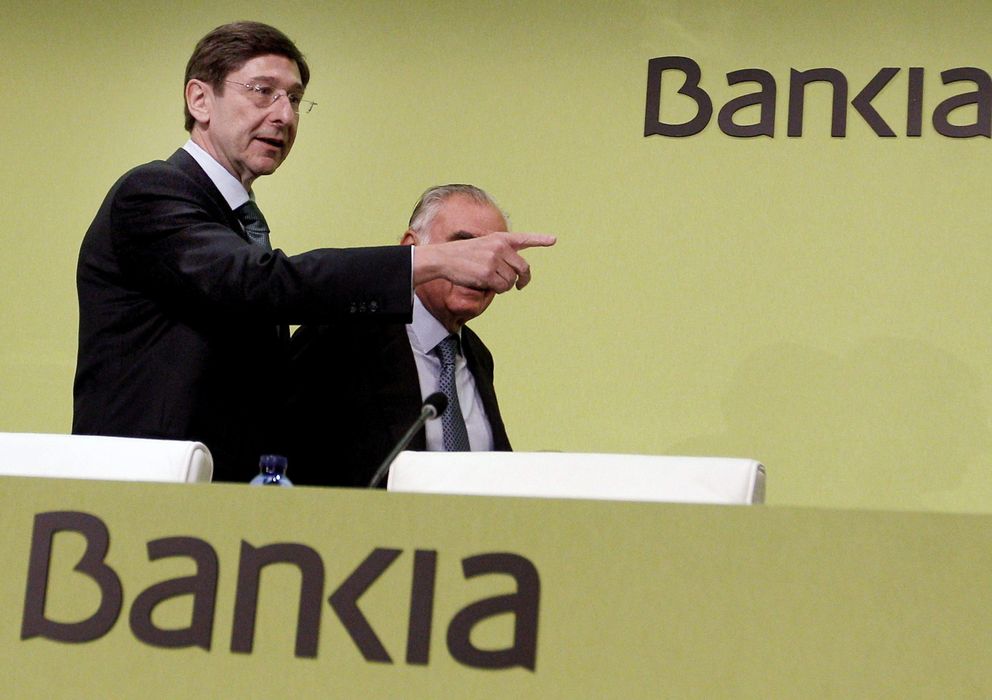 Foto: El presidente de Bankia, Jose Ignacio Goirigolzarri, a su llegada a la Junta General de accionistas del pasado mes de julio 