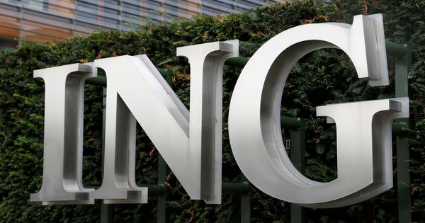 Foto: El logo de ING en Bruselas. (Reuters)