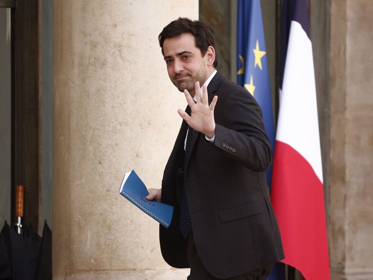 Foto: Séjourné, líder de los liberales europeos. (EFE/Yoan Valat)