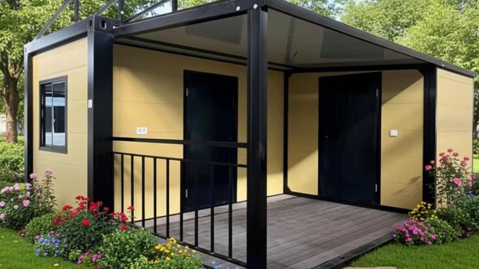 La casa prefabricada por menos de 8.000 euros: expandible con tres dormitorios, cocina completa y baño