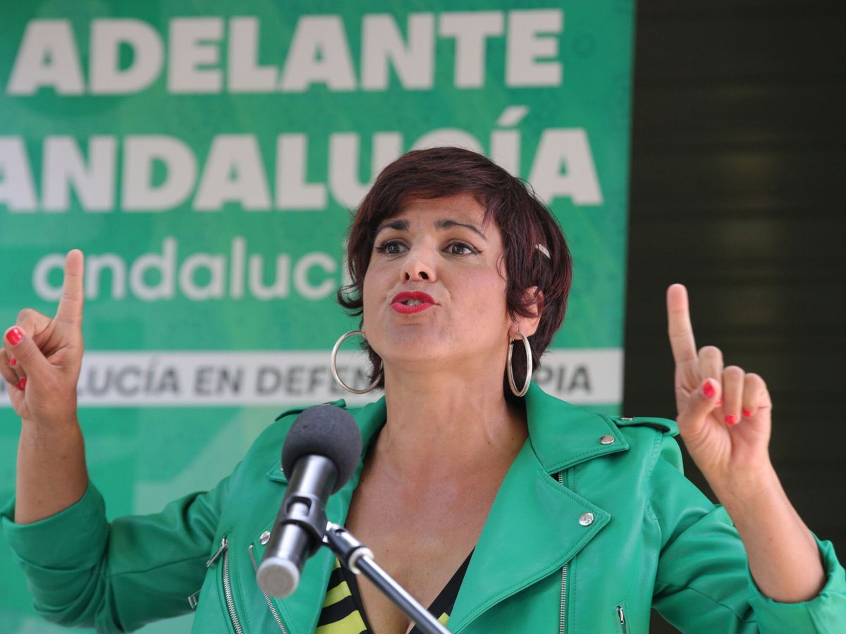 Foto: La candidata de Adelante Andalucía, Teresa Rodríguez. (EFE/Pepe Torres)