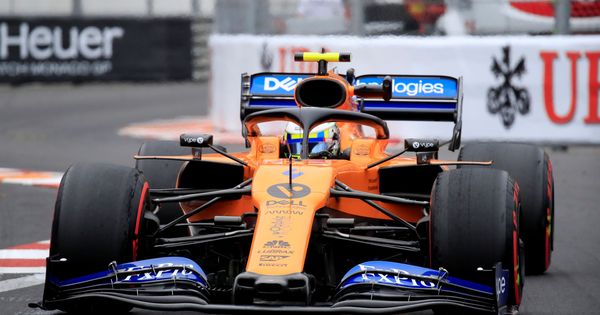 Foto: Solo Lando Norris pudo rodar con el McLaren. (Reuters)