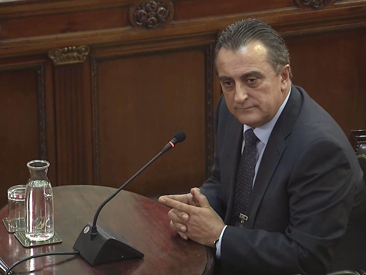 El comisario Manel Castellví, exjefe de Información de los Mossos d'Esquadra. (EFE)