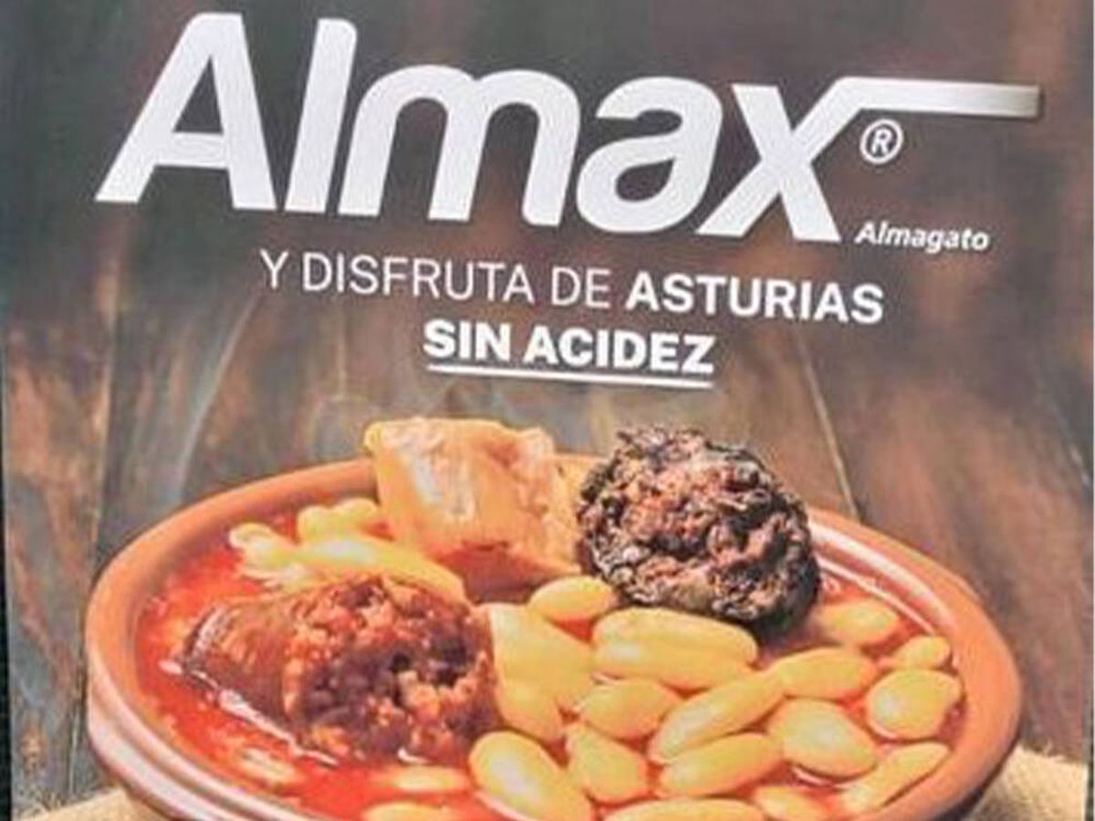 Foto: "Disfruta de Asturias sin acidez": la polémica campaña que ha retirado Almax y por la que ha pedido perdón (Twitter)