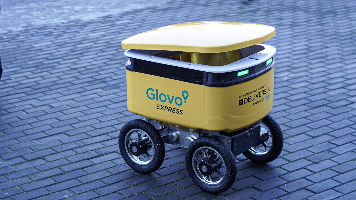Glovo prueba 'riders' sin problemas laborales: así funcionan los robots repartidores de Varsavsky