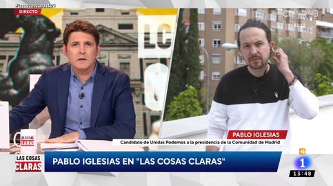 La incómoda pregunta de Jesús Cintora a Pablo Iglesias