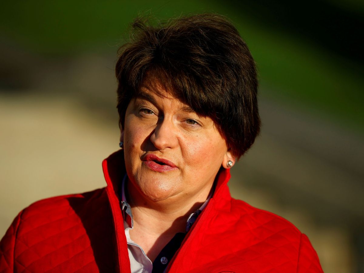 Foto: La ministra principal de Irlanda del Norte. (Reuters)