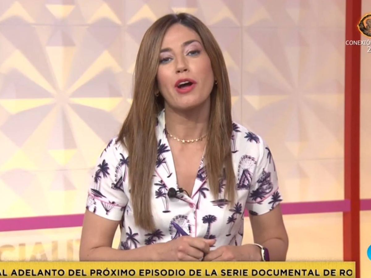 Foto: Nuria Marín, en 'Socialité'. (Telecinco).