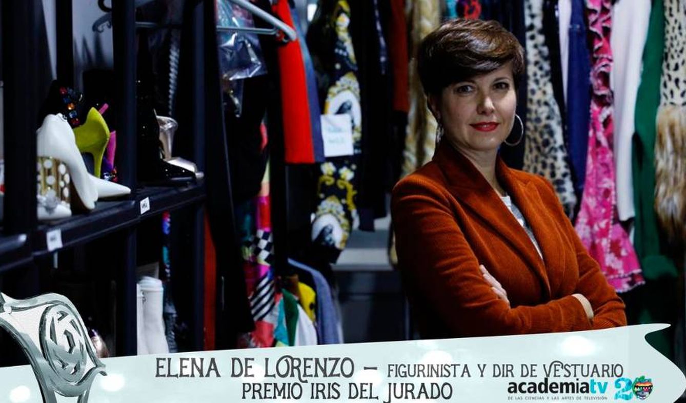 Elena de Lorenzo, Premios Iris. (Twitter)