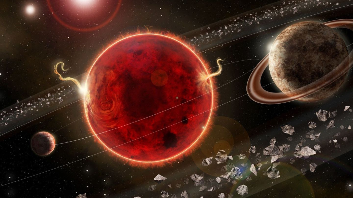Proxima Centauri es una enana roja y tiene planetas parecidos a los del Sistema Solar
