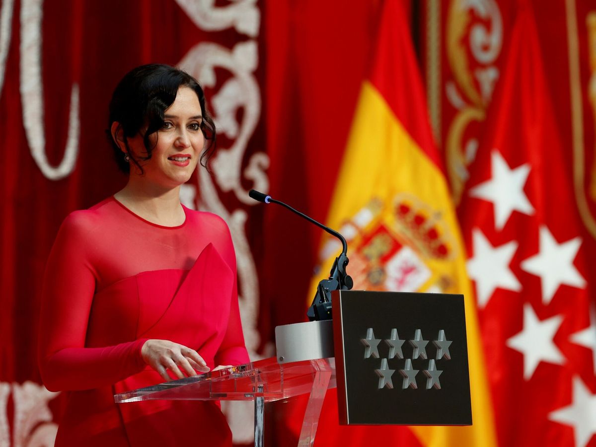 Foto: Investidura de la presidenta de la Comunidad de Madrid, Isabel Díaz Ayuso. (EFE)