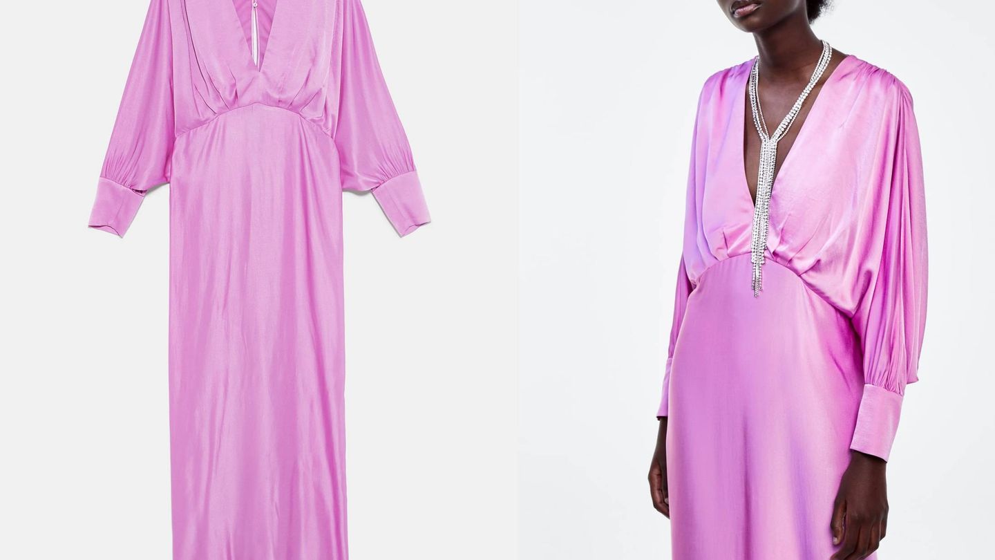Si te gusta un vestido de la sección Mum, búscalo en Zara Woman. (Cortesía)