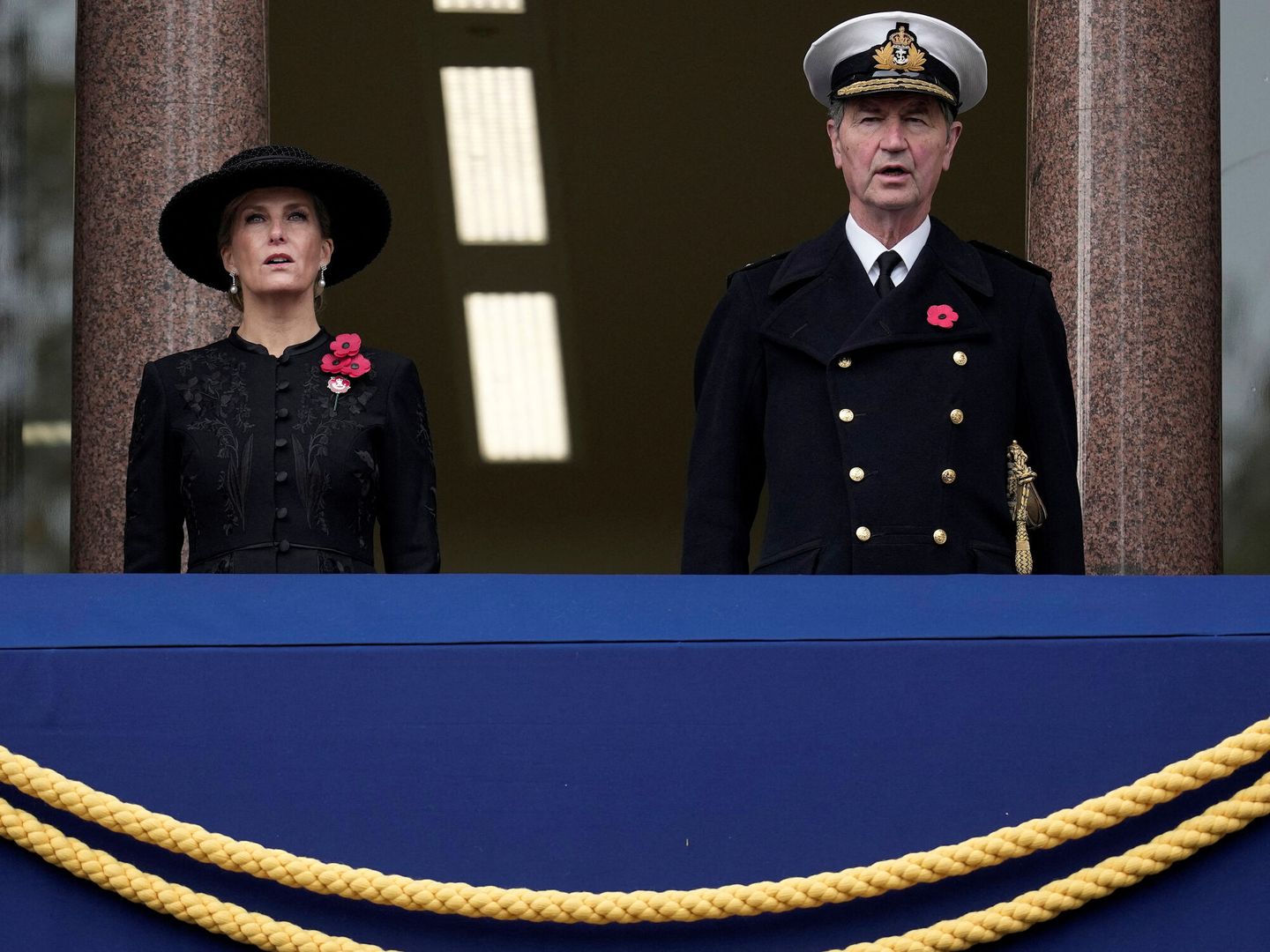 Sophie de Wessex y sir Tim Laurence. (Reuters)