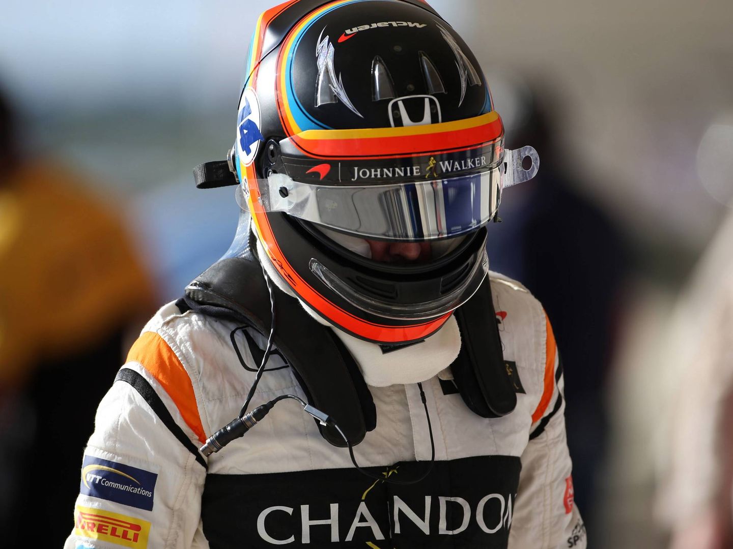 Fernando Alonso en el pasado GP de EEUU. (Imago)