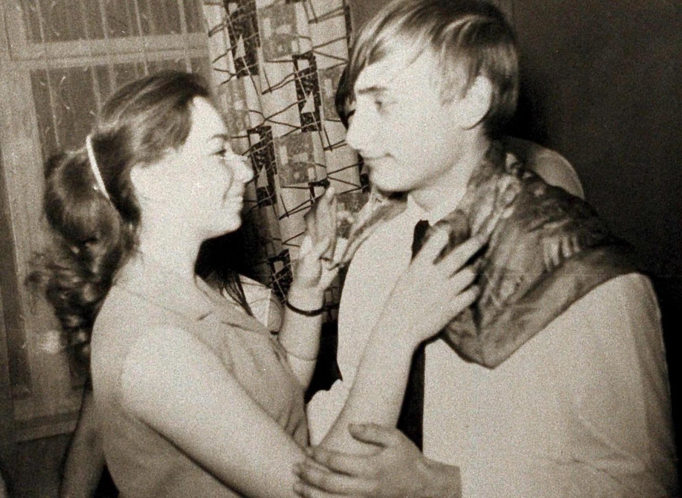 Un joven Vladimir Putin en 1969. 