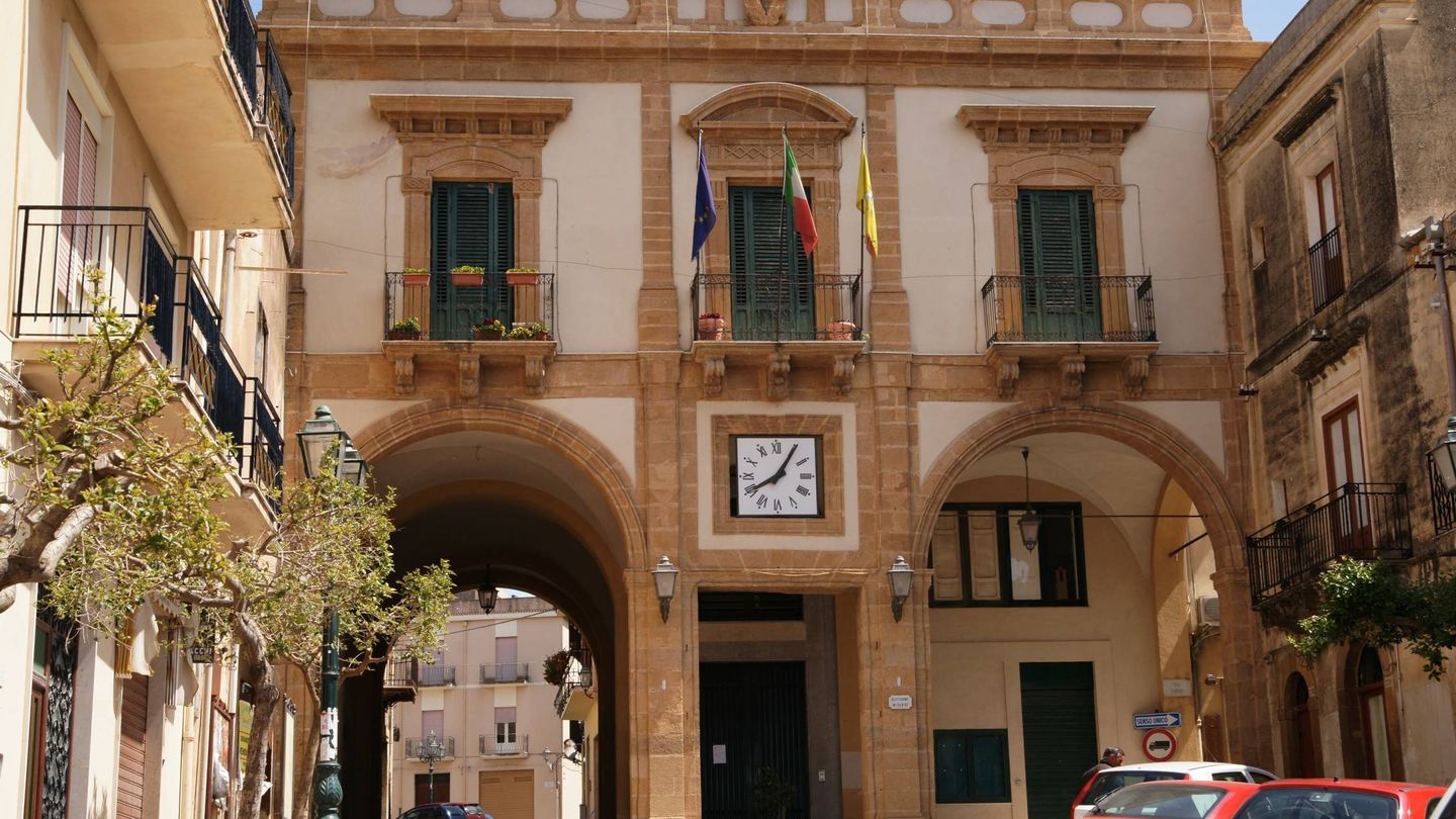 Palazzo dell arpa en Sambuca de Sicilia. 
