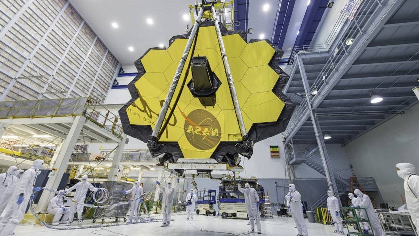 Telescopio espacial James Webb. (EFE)