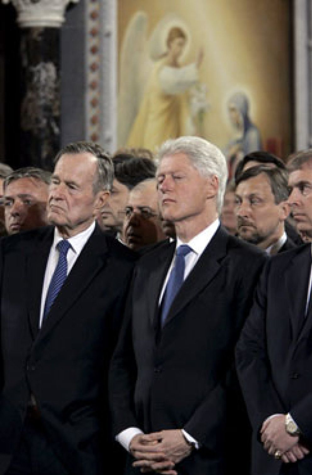 Foto: Dirigentes rusos y extranjeros despiden a Yeltsin en Moscú