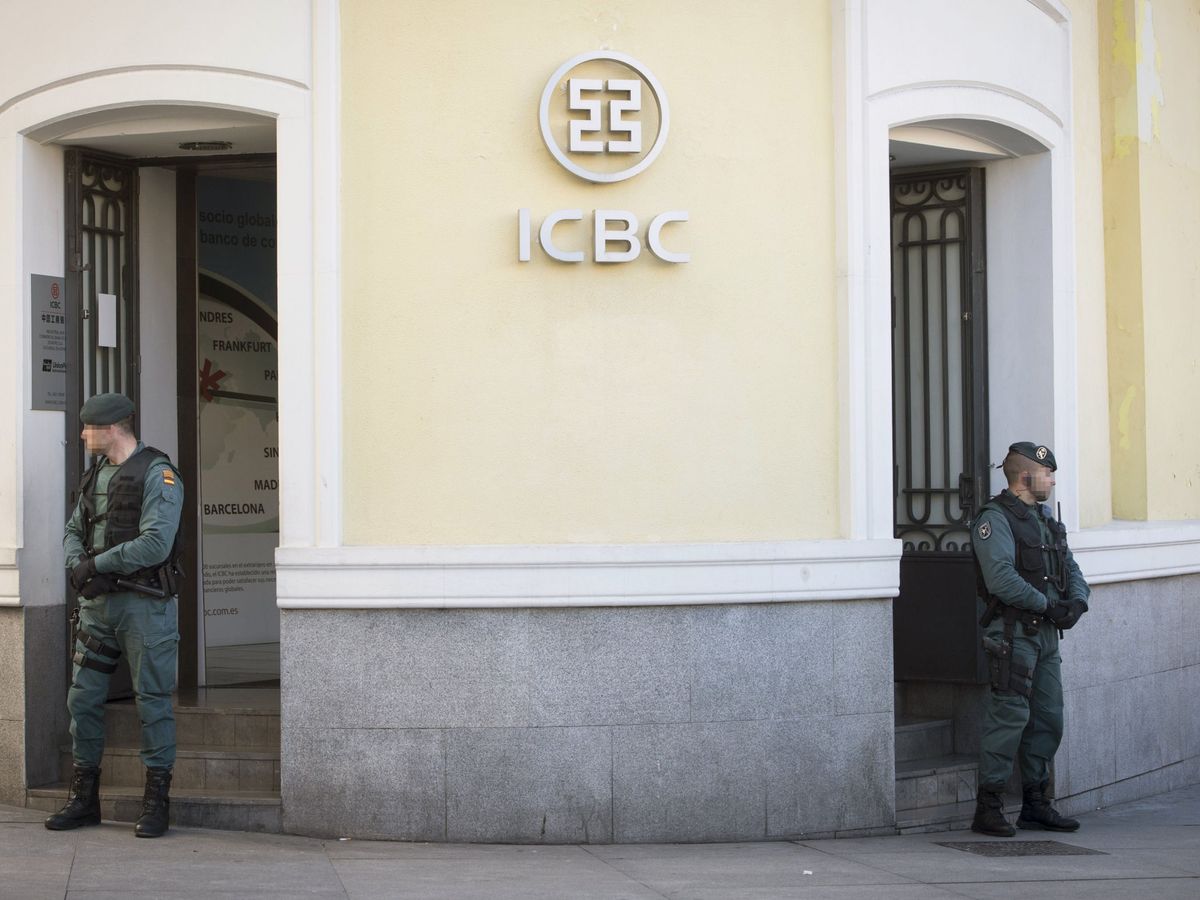 Foto: El registro en 2017 de la sede del banco chino ICBC en Madrid. (EFE)
