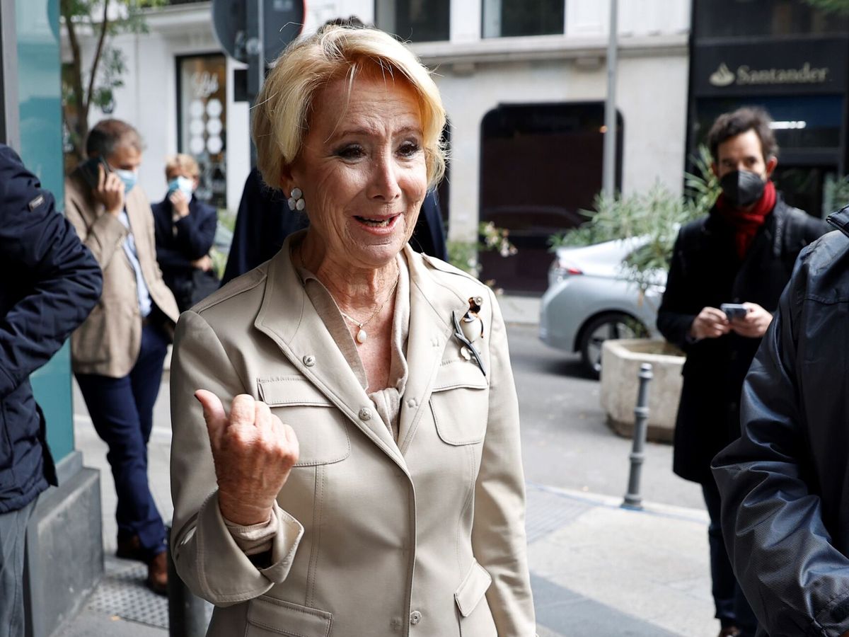 Foto: La expresidenta de la Comunidad de Madrid, Esperanza Aguirre. (EFE/Chema Moya)