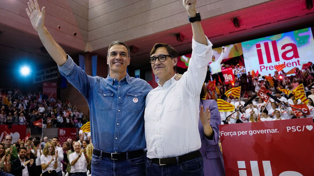 La opción de que Illa sea 'president' abre la puerta a un avance electoral de Sánchez