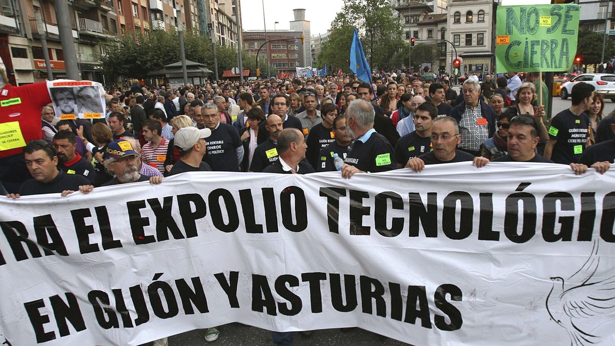 Asturias, a punto de “echar el cierre” por los ERE y las huidas de multinacionales