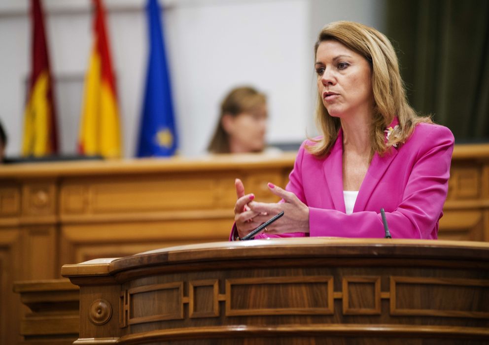 Foto: La presidenta de Castilla-La Mancha y secretaria general del PP, María Dolores Cospedal. (EFE)