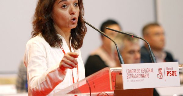 Foto: Sara Hernández, alcaldesa de Getafe y actual líder de los socialistas madrileños.
