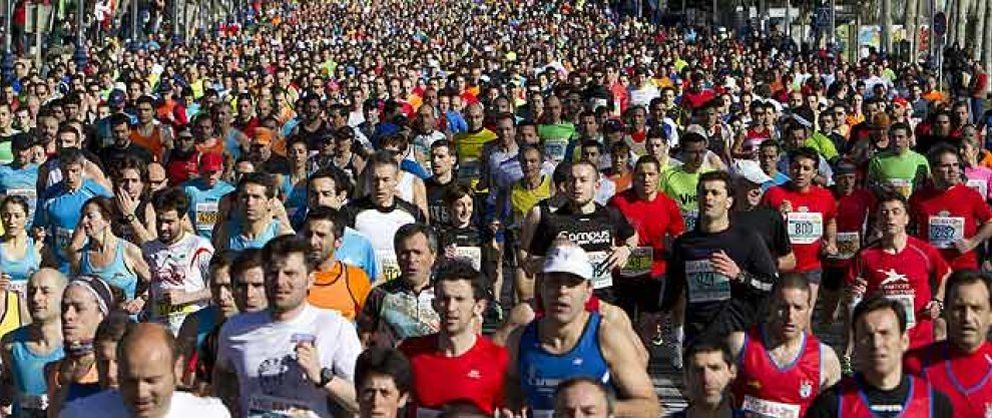 Foto: Muere un corredor popular tras disputar el maratón de Barcelona