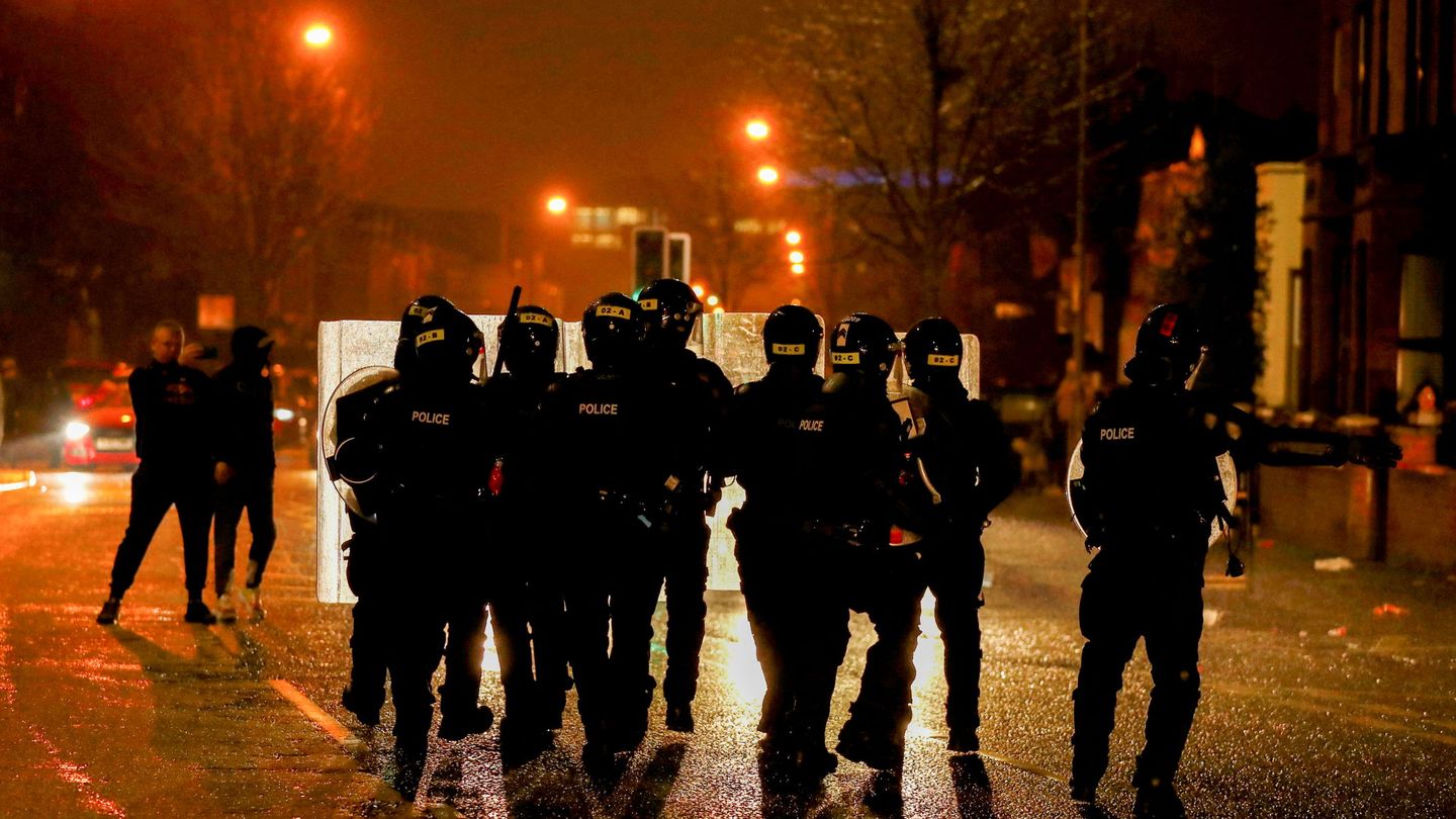 Disturbios en Belfast. (Reuters)