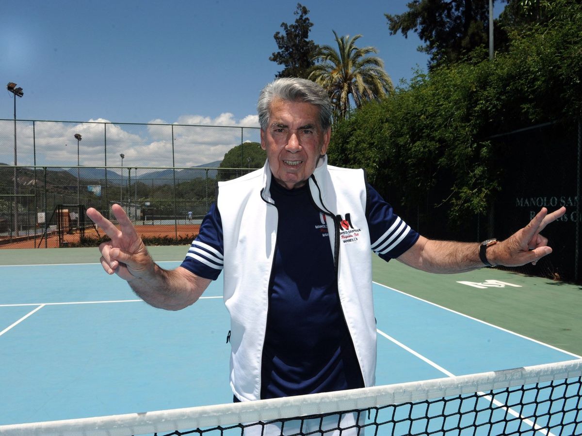 Foto: El tenista español posa en su club de tenis en Marbella. (EFE/Al)