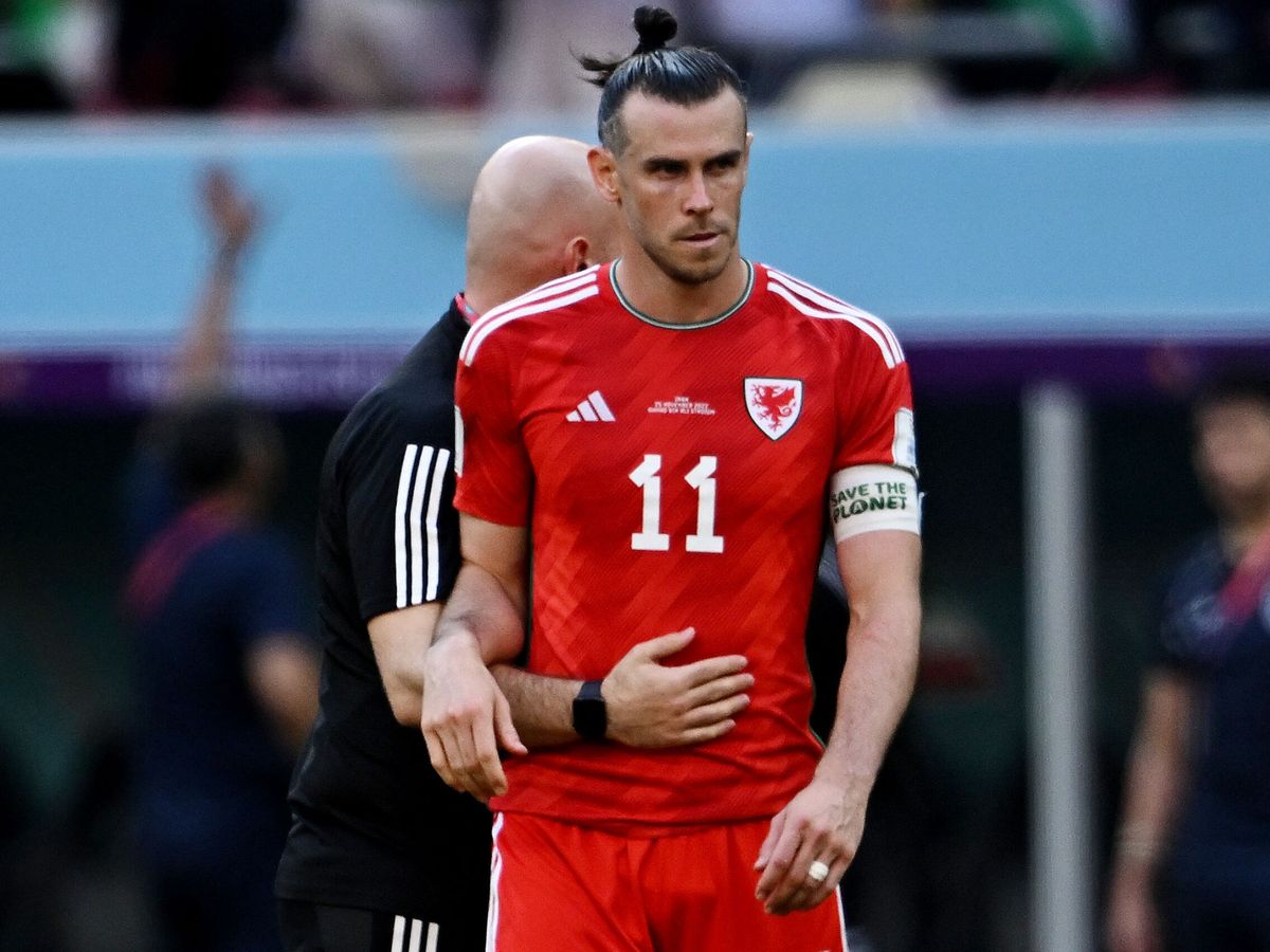 Foto: Bale, decepcionado tras la derrota ante Irán. (Reuters/Dylan Martínez)