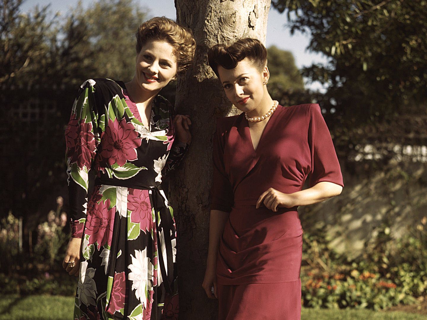 Joan Fontaine y Olivia de Havilland. (Cordon Press)