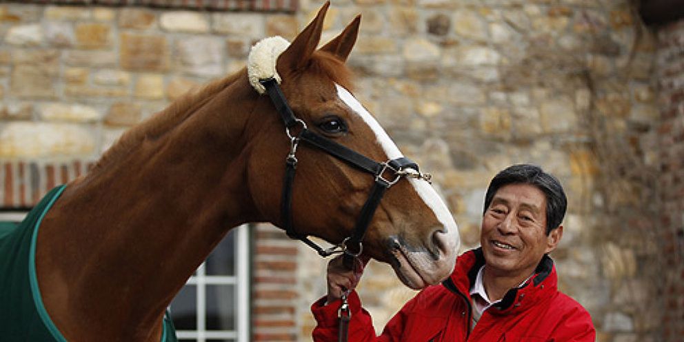 Foto: 71 años, olímpico y dice que no llega a Río de Janeiro porque su caballo es muy mayor