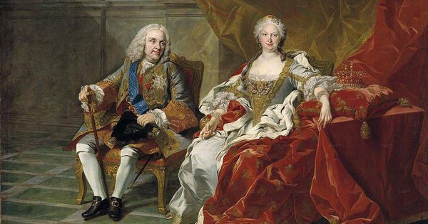 Foto: Felipe V con Isabel de Farnesio, por Louis-Michel van Loo. (Wikimedia Commons)