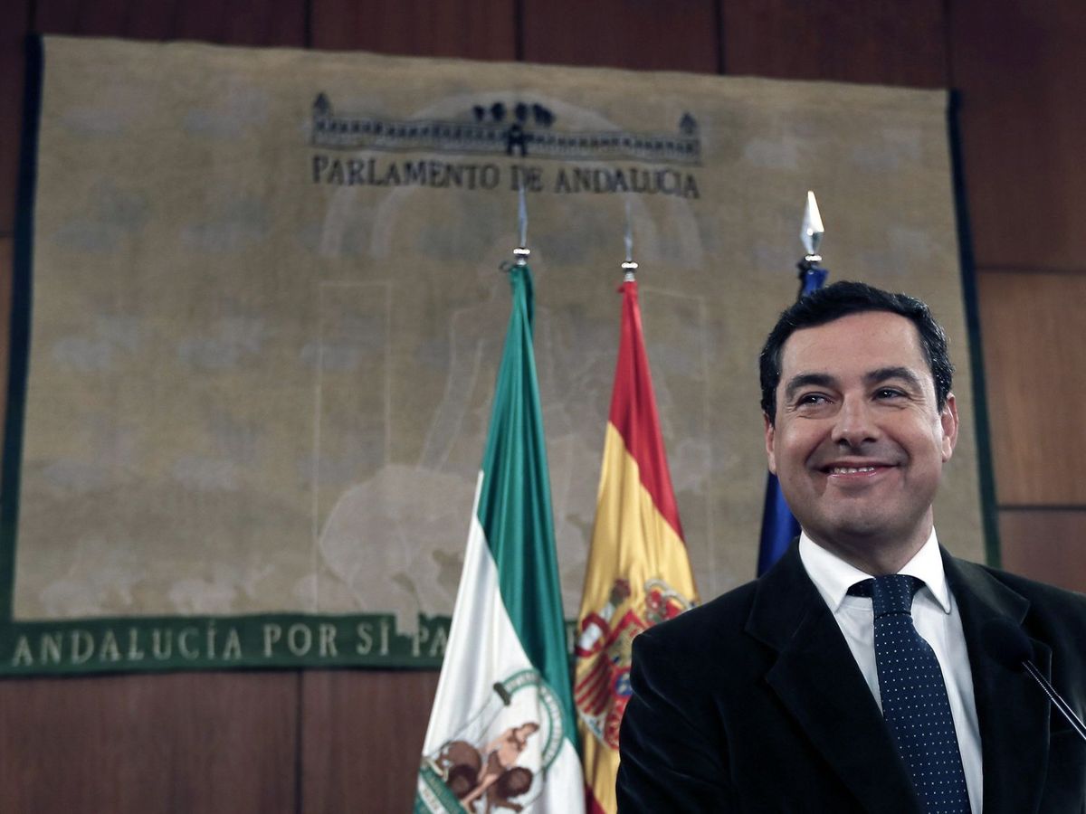 Foto: El líder del PP-A, Juanma Moreno. (EFE)