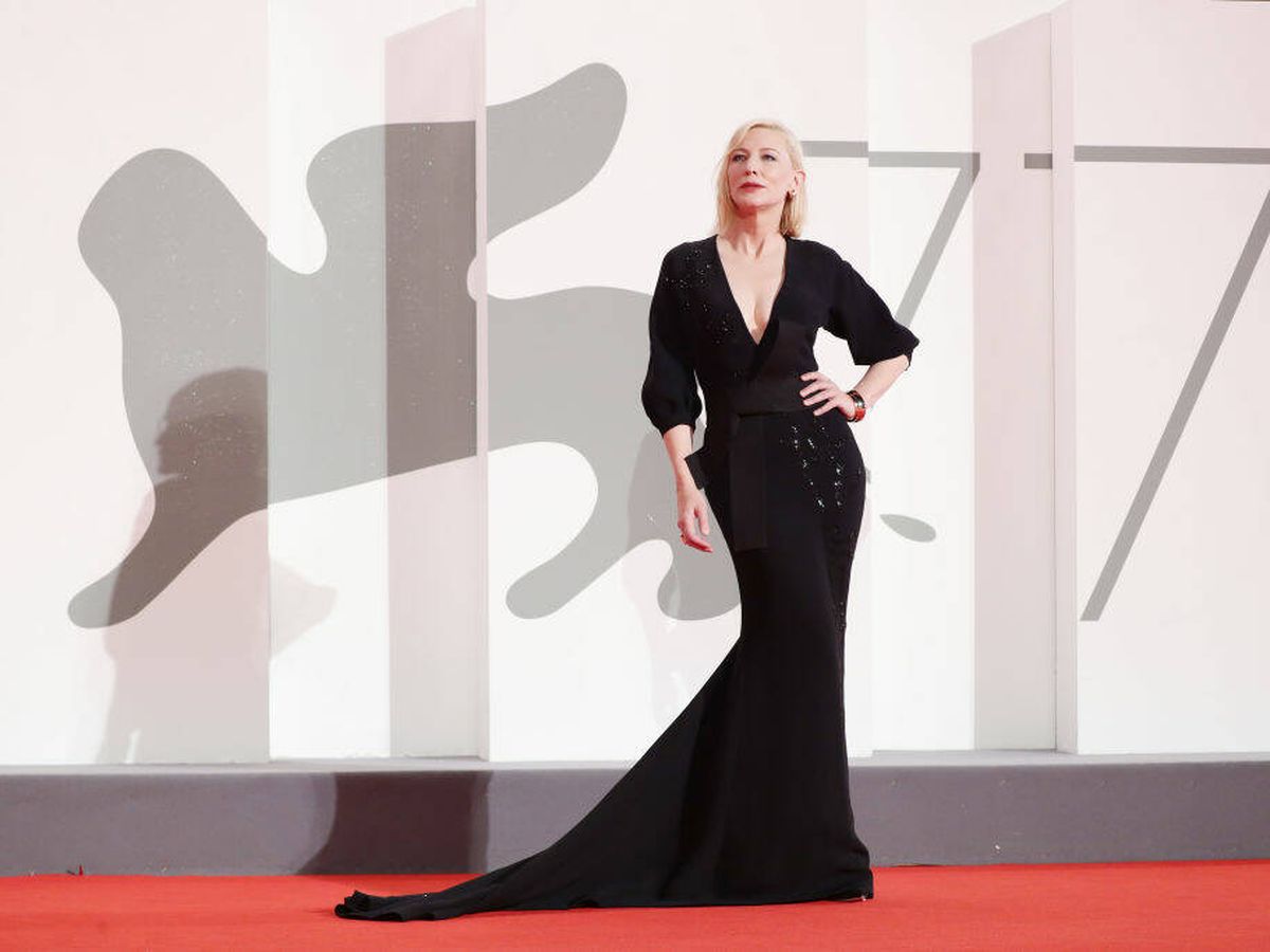 Foto: Cate Blanchett, en el Festival de Venecia 2020. (Getty)