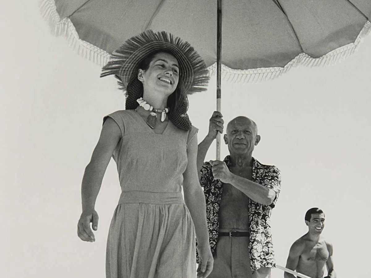 Foto: Fotografía de Robert Capa de Françoise Gilot y Pablo Picasso, en 1948. (EFE)